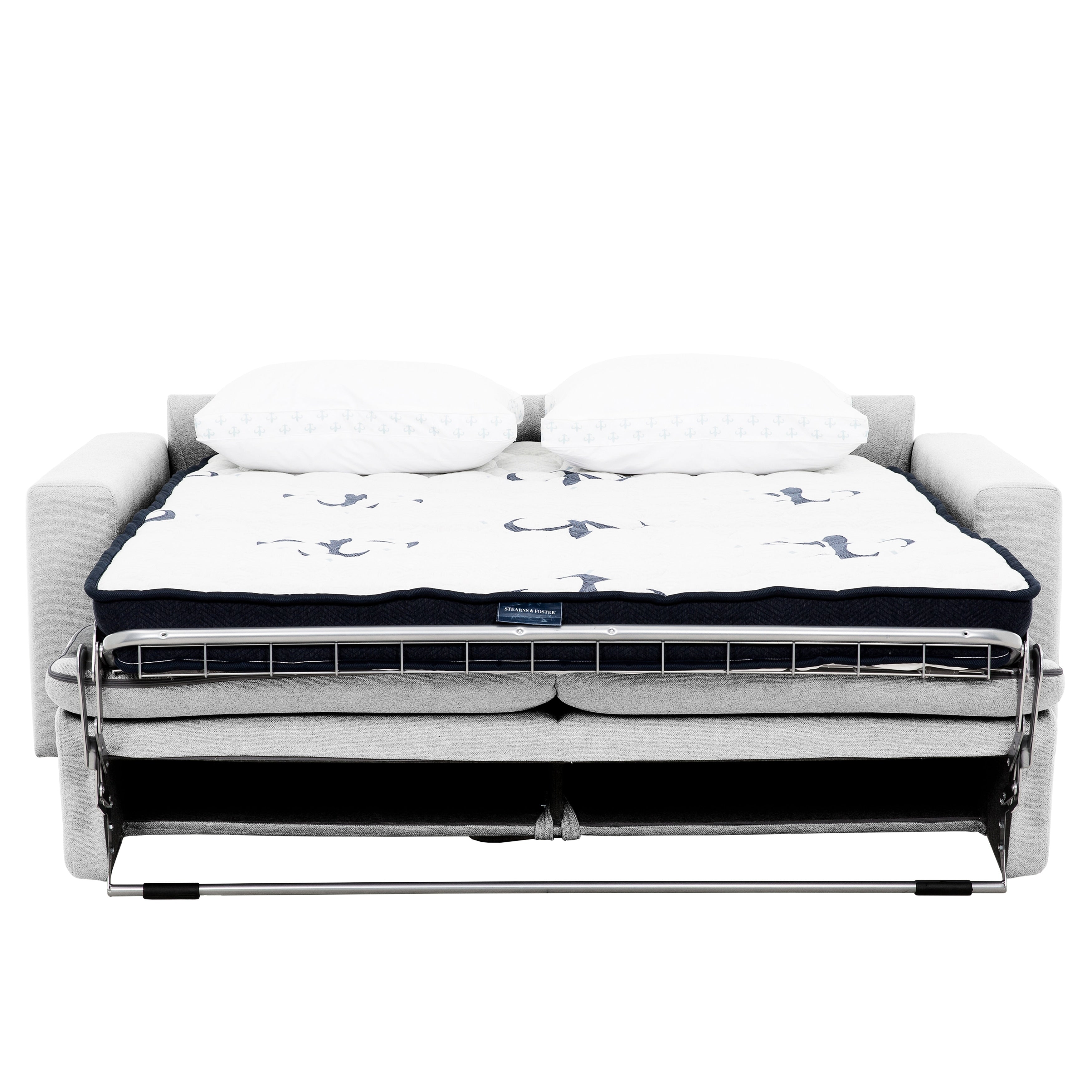 Stearns & FosterÂ® Giotto 78 in. Full Sleeper Sofa with Memory Foam Mattress