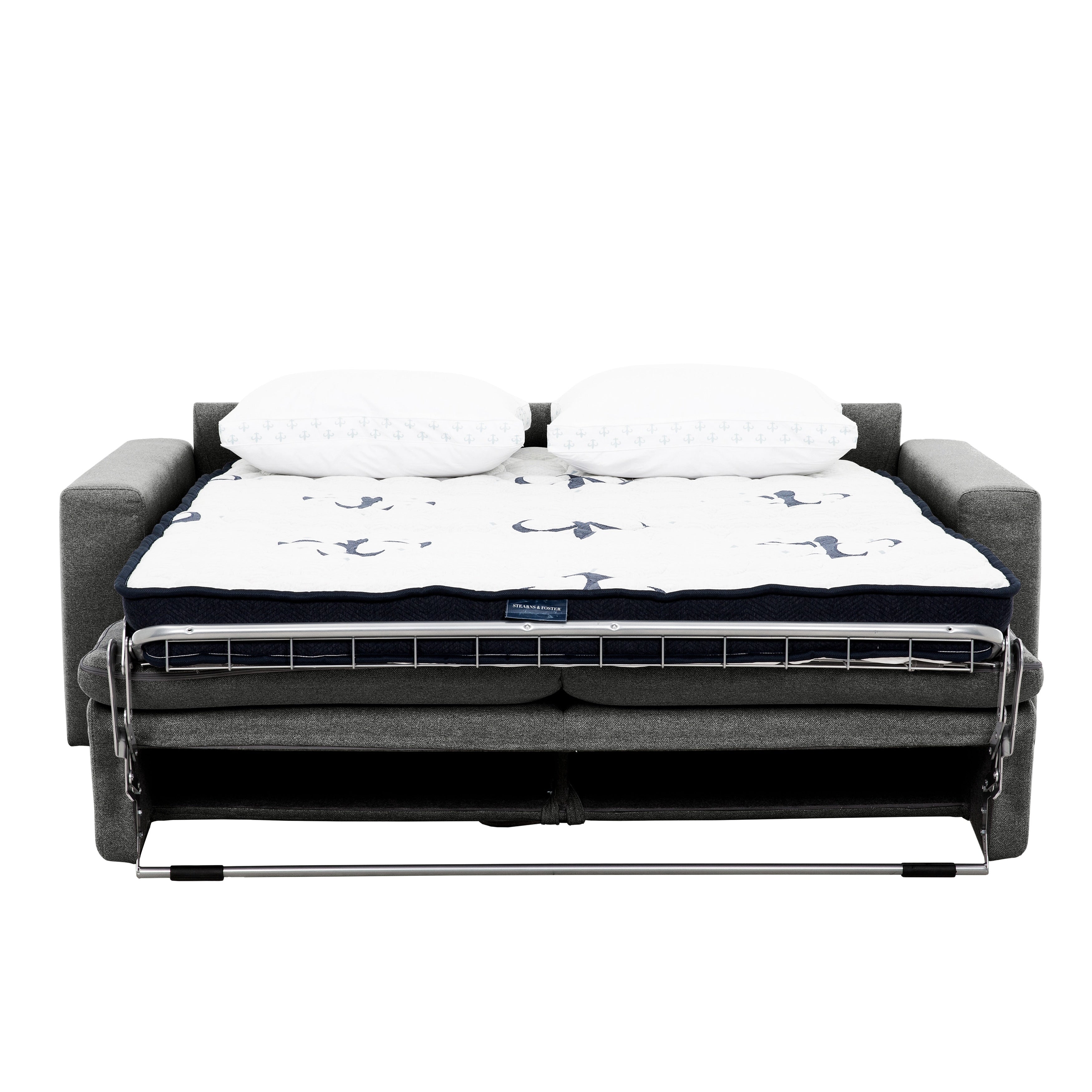 Stearns & FosterÂ® Giotto 78 in. Full Sleeper Sofa with Memory Foam Mattress