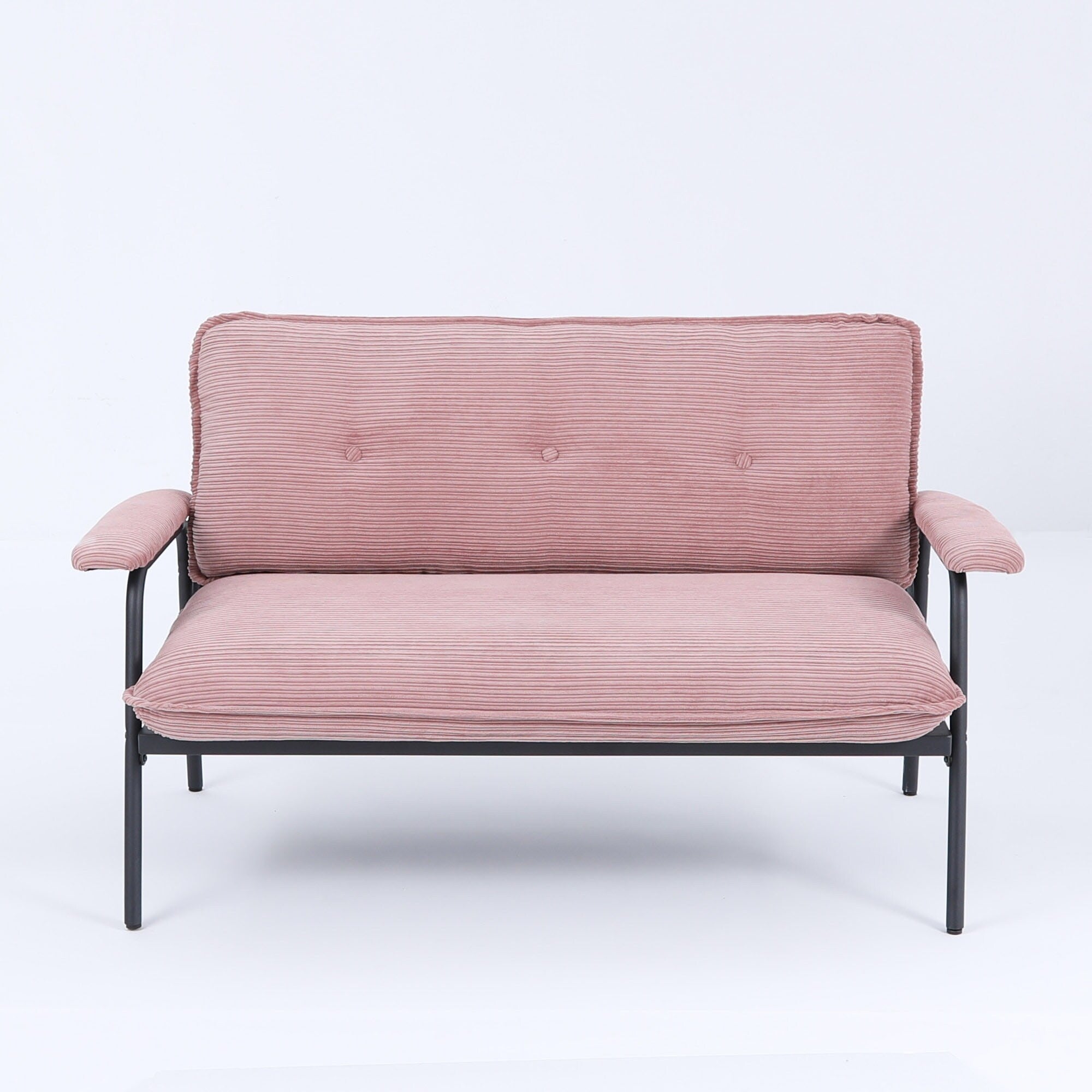 ompact 53 Inch Sofa 2-Seater with Metal Frame Modern Design Ideal for Small Spaces